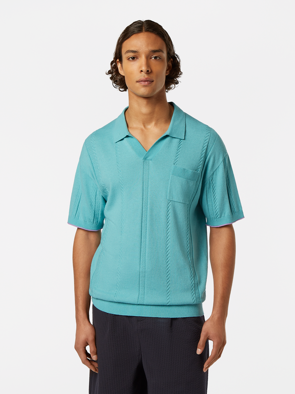 scotch & soda Relaxed fit knitted polo
