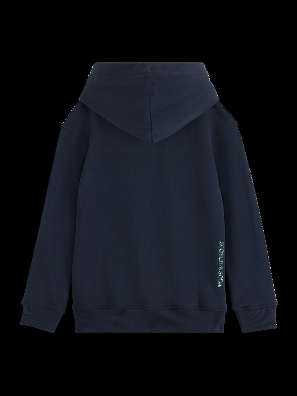 Scotch & Soda RELAXED-FIT LOGO HOODIE