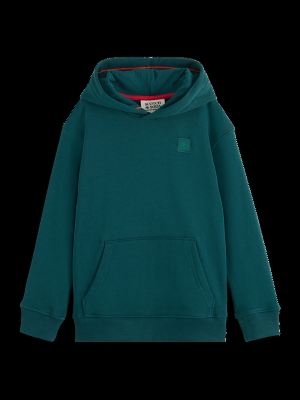 scotch & soda RELAXED-FIT LOGO HOODIE