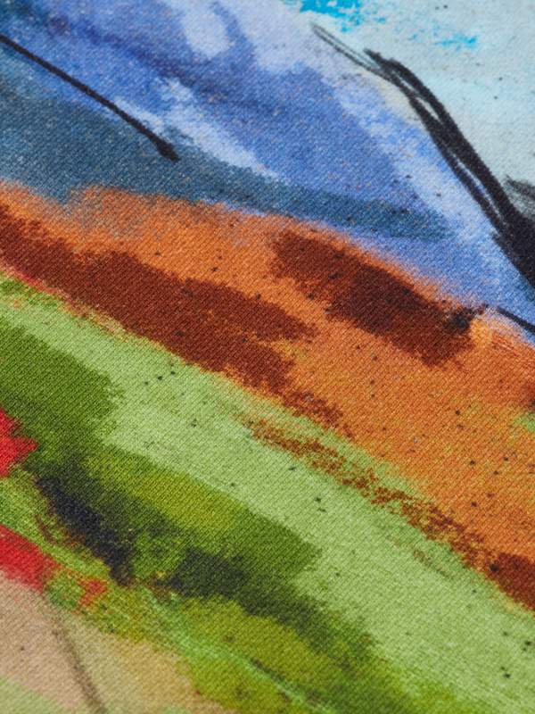 Scotch & Soda RELAXED-FIT PLACED ARTWORK SWEATSHIRT