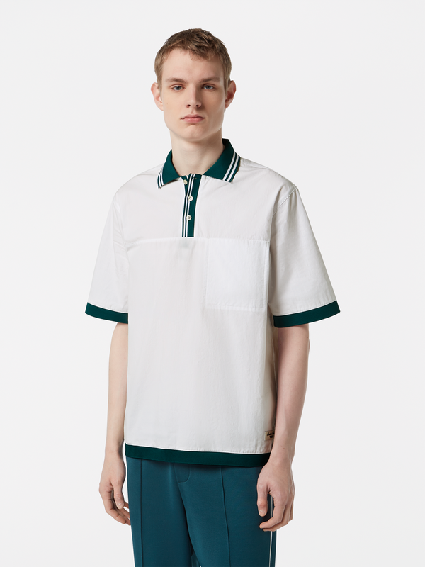scotch & soda Relaxed fit poplin polo shirt