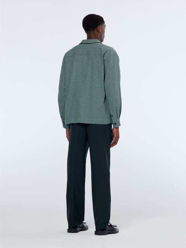 Scotch & Soda Relaxed Fit Structured Overshirt