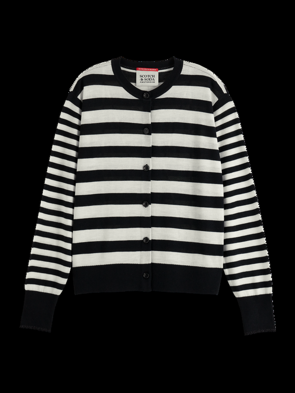 Scotch & Soda Relaxed Vest Met Ronde Hals