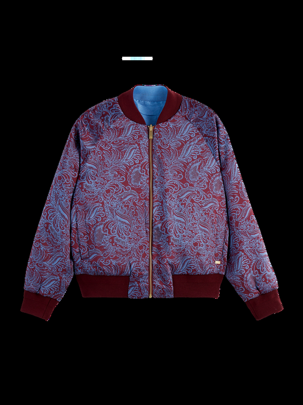 Scotch & Soda Reversible Printed Bomber
