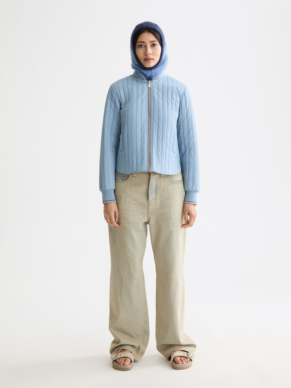 Scotch & Soda Reversible Printed Quilted Bomber