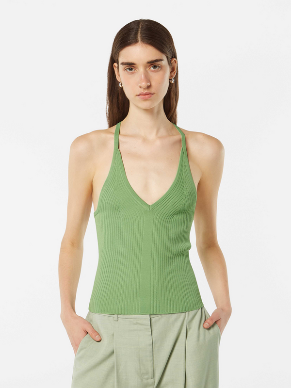 scotch & soda Rib Racer Knitted Tank