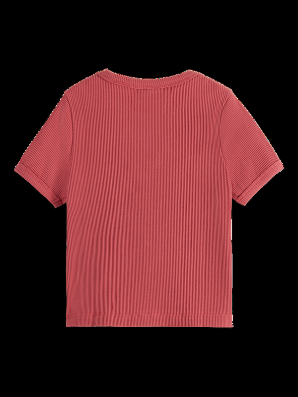 Scotch & Soda Ribbed T-Shirt