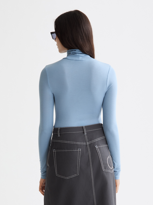 Scotch & Soda Roll Up Neck Top