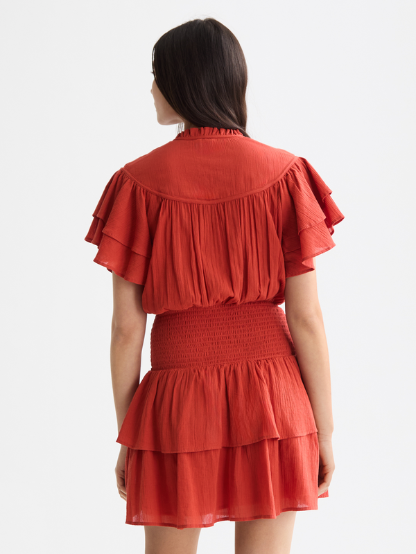 Scotch & Soda Ruffled Mini Dress
