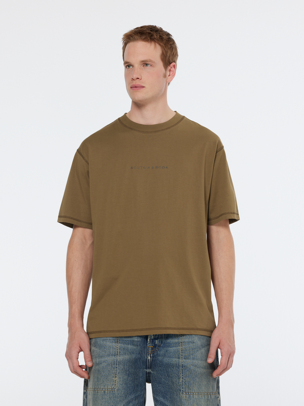 scotch & soda Seasonal Essential logo t-shirt