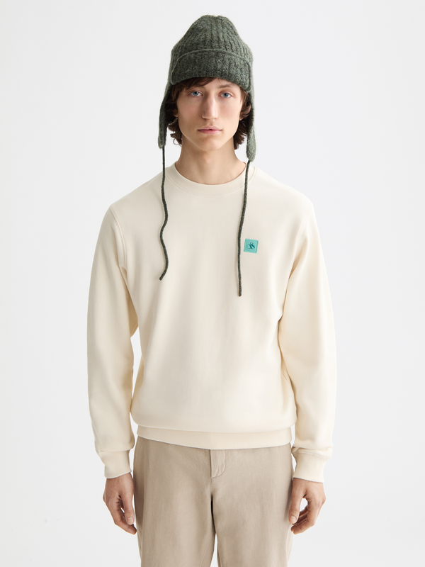 scotch & soda Seasonal Essentials Logo Sweatshirt