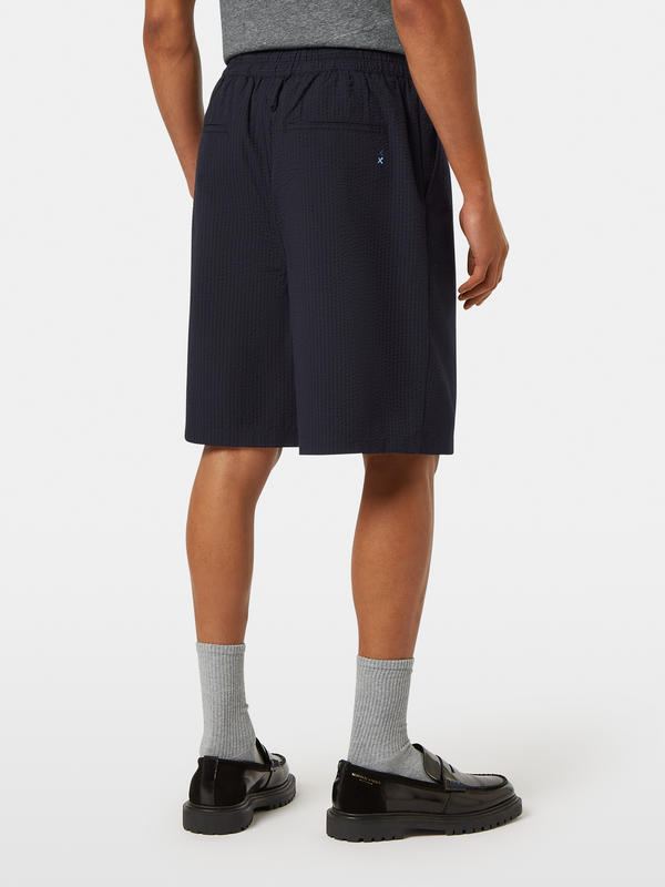 Scotch & Soda Seersucker Bermuda Shorts