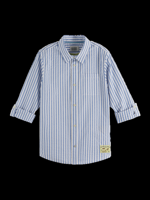 scotch & soda Seersucker Striped Shirt
