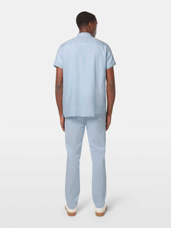 Scotch & Soda Short-Sleeve Linen Shirt