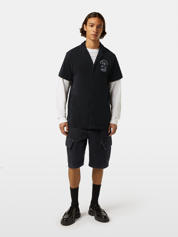 Scotch & Soda Short-sleeved Towelling Shirt