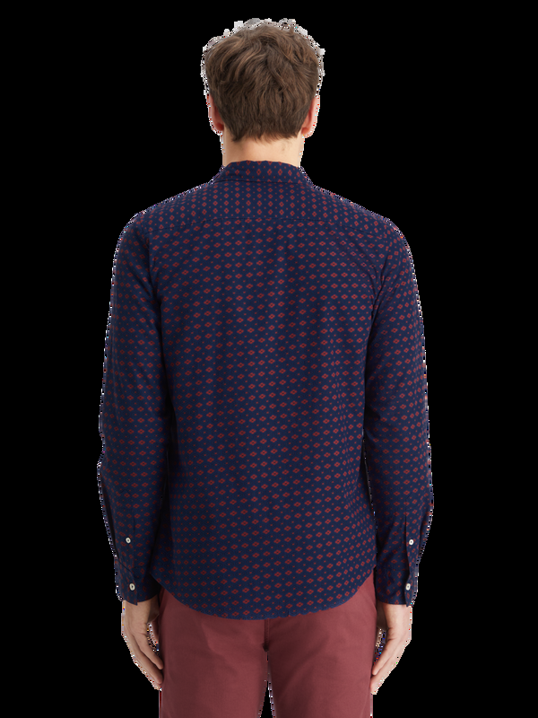 Scotch & Soda Slim-fit Ditsy Aop-shirt