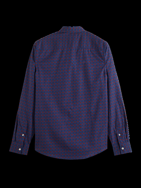 Scotch & Soda Slim-fit Ditsy Aop-shirt