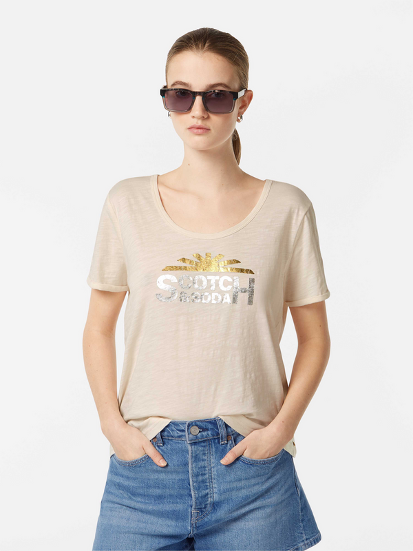 scotch & soda Slub T-Shirt
