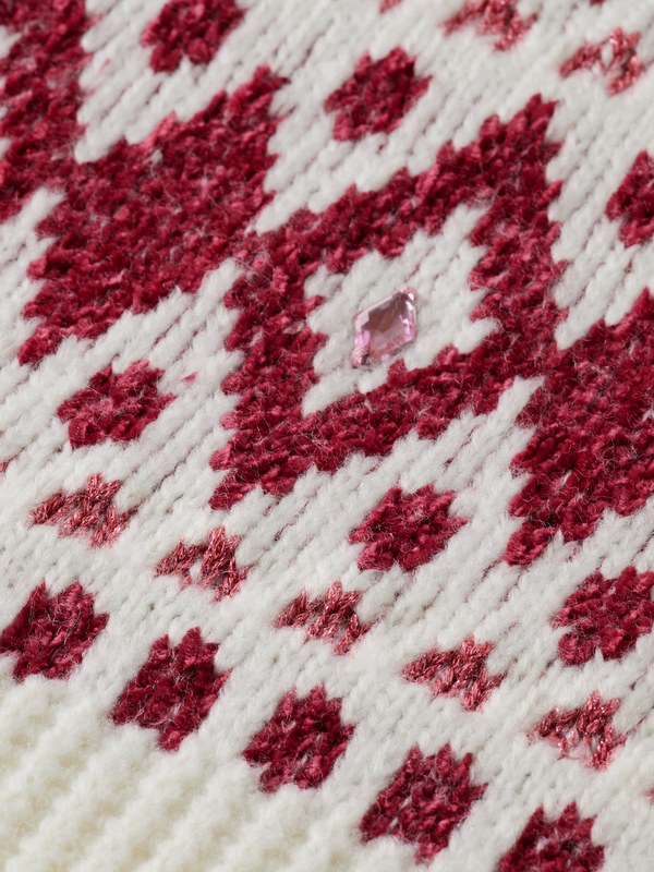 Scotch & Soda SPARKLY FAIR ISLE PULLOVER