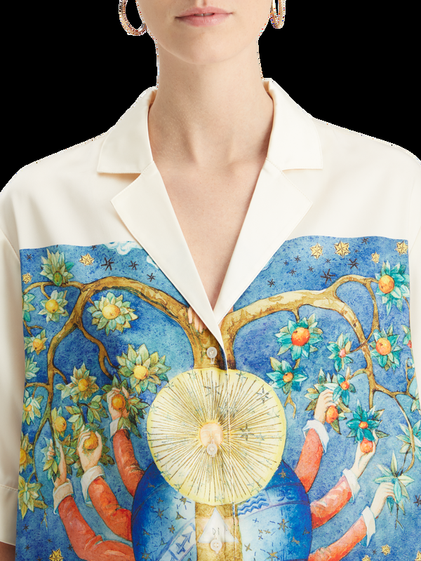 Scotch & Soda Ss Shirt Ambassadeprint