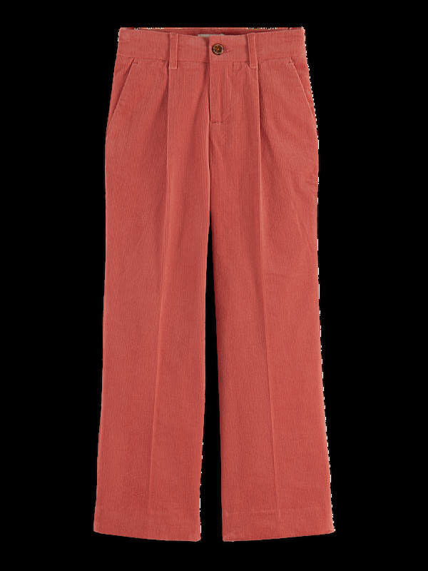 scotch & soda STRAIGHT LEG CORDUROY PANTS