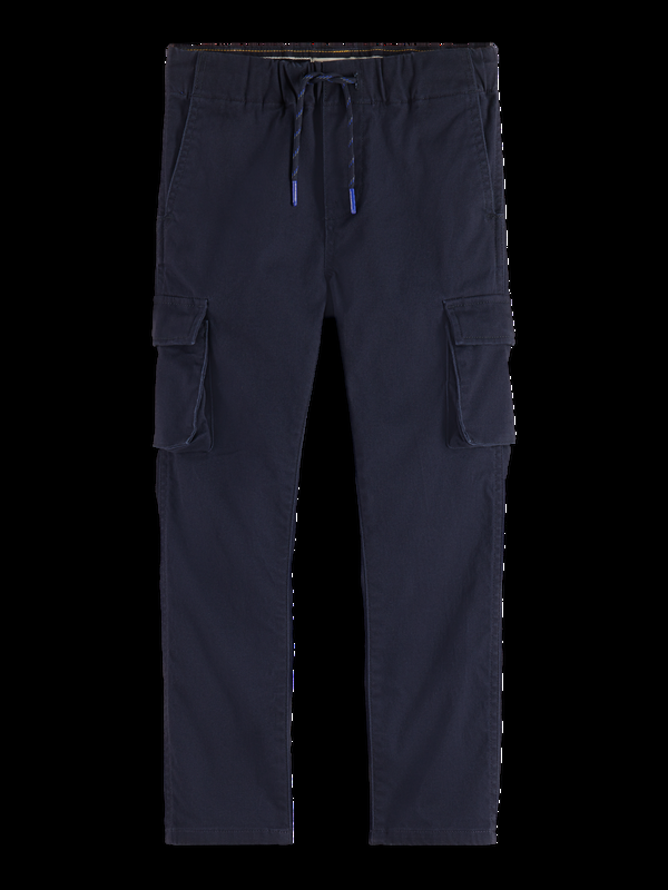 Scotch & Soda STRAIGHT LEG PEACHED CARGO PANT