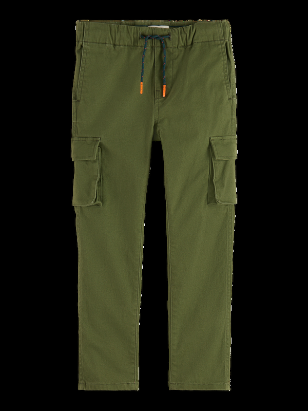 scotch & soda STRAIGHT LEG PEACHED CARGO PANT