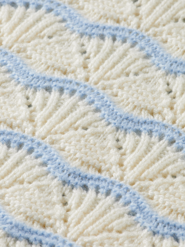 Scotch & Soda STRIPE BOXY PULLOVER WITH COLLAR