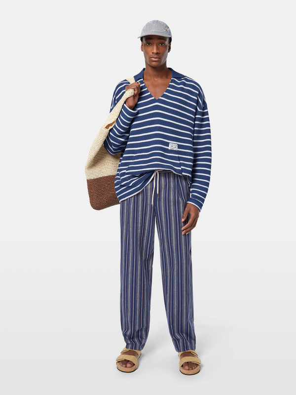 scotch & soda Striped Joggers