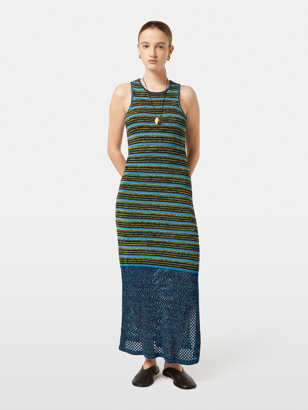 scotch & soda Striped Knitted Dress
