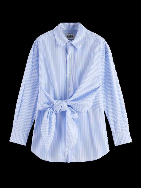 Scotch & Soda Striped Knotted Shirt