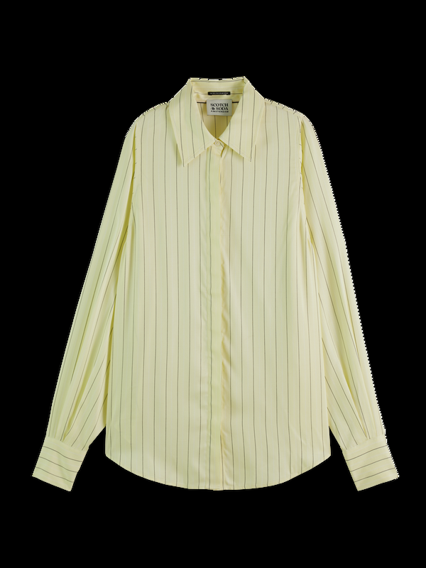 scotch & soda STRIPED LIGHTWEIGHT SHIRT