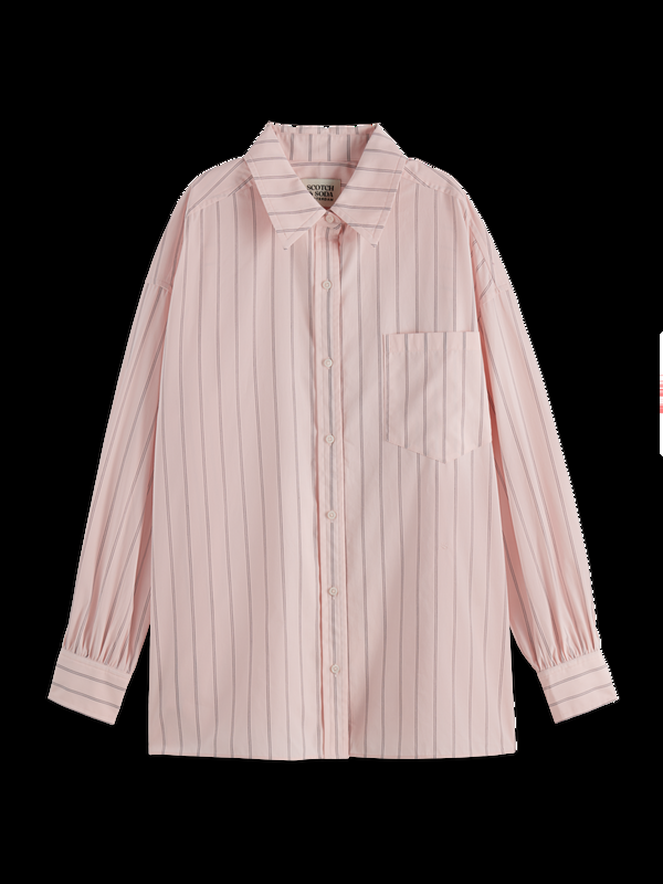 Scotch & Soda Striped Oversized Shirt