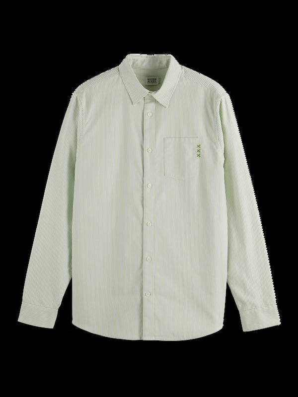 Scotch & Soda Striped Oxford Shirt