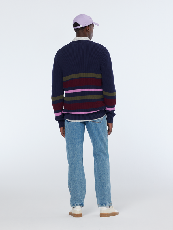 Scotch & Soda Striped V-neck Pullover