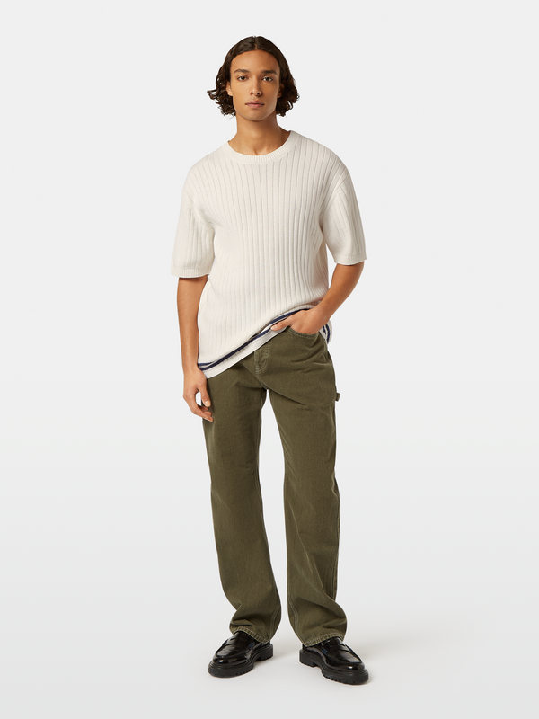 Scotch & Soda Structured Knitted T-shirt