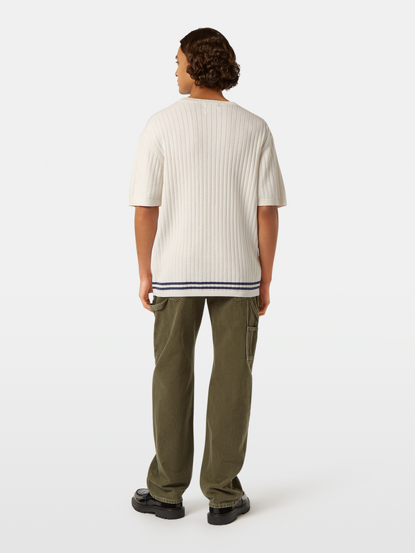 Scotch & Soda Structured Knitted T-shirt