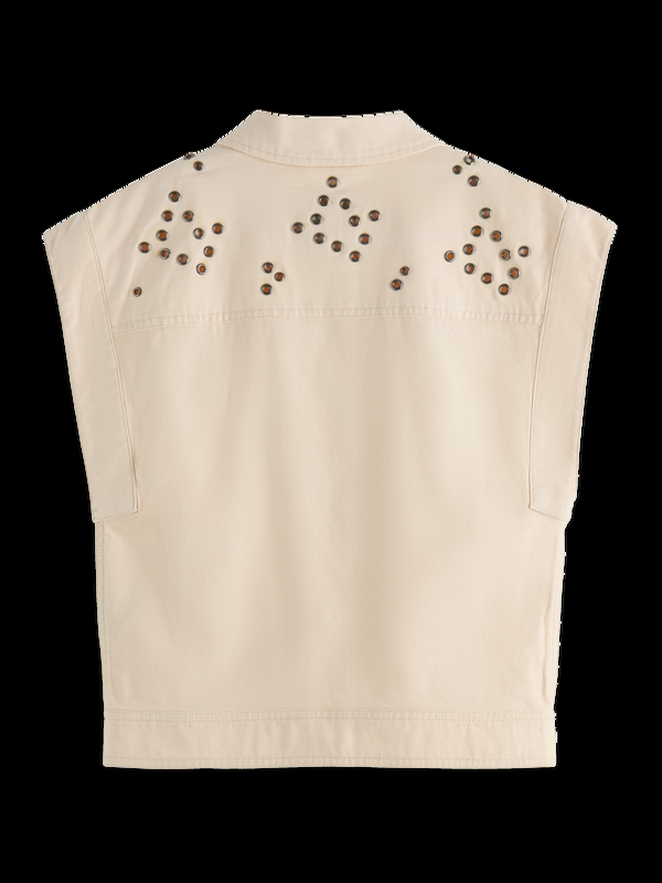 Scotch & Soda Studded Gilet