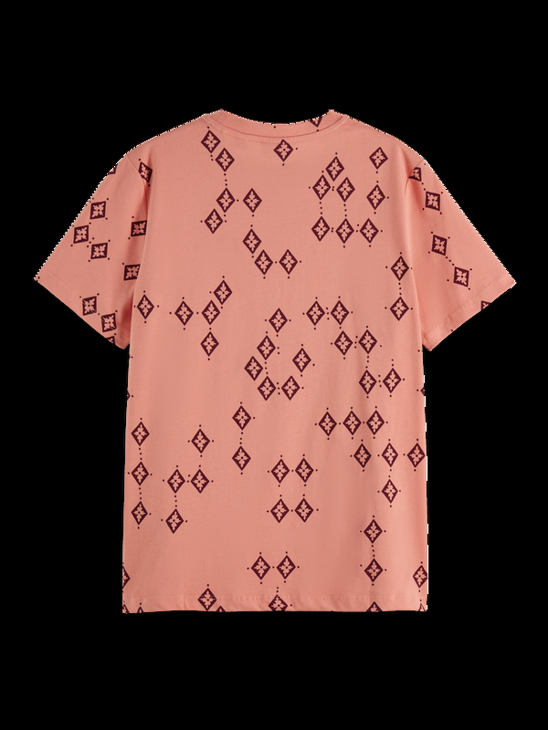 Scotch & Soda T-shirt Met Normale Pasvorm En Print