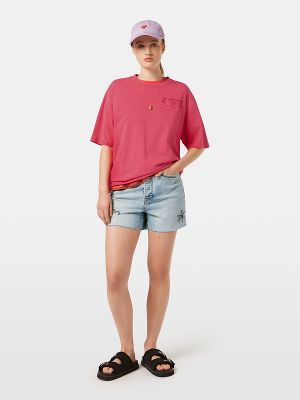 scotch & soda The Ray Embroidered Denim Short