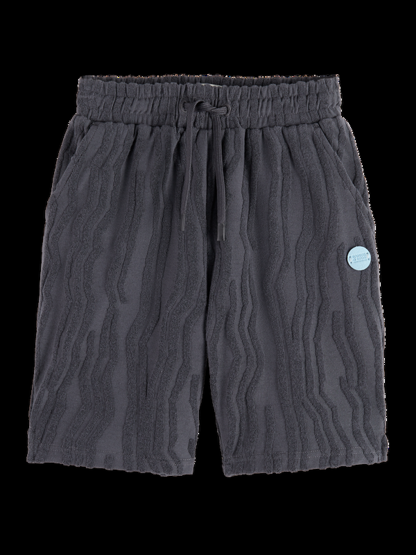 scotch & soda Towelling Jacquard Shorts