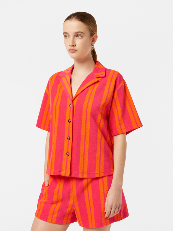 scotch & soda Towelling SS shirt