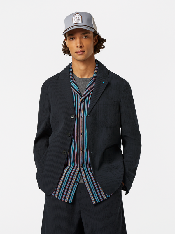scotch & soda Unconstructed Seersucker Blazer
