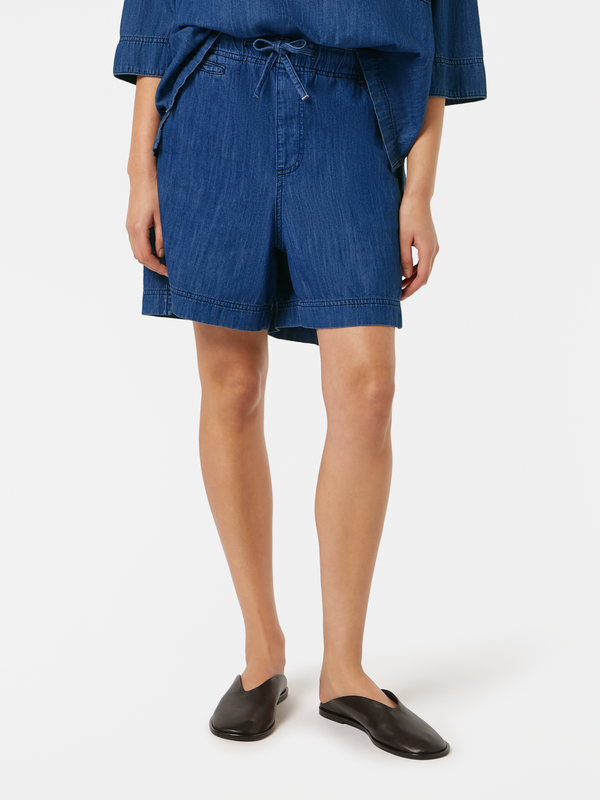 Scotch & Soda Utility Light Denim Shorts