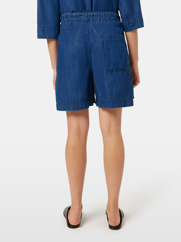 Scotch & Soda Utility Light Denim Shorts