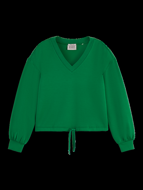 Scotch & Soda V-neck Modal Sweatshirt