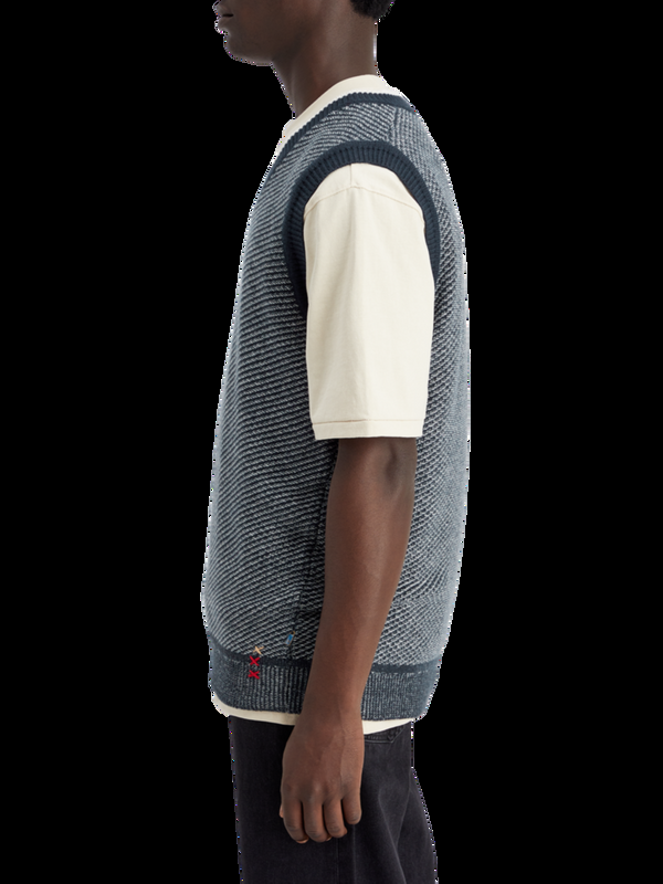 Scotch & Soda Vest Met V-hals Speciale Steek