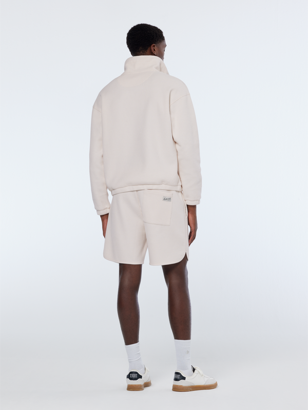 Scotch & Soda Waffle Half-zip Sweatshirt