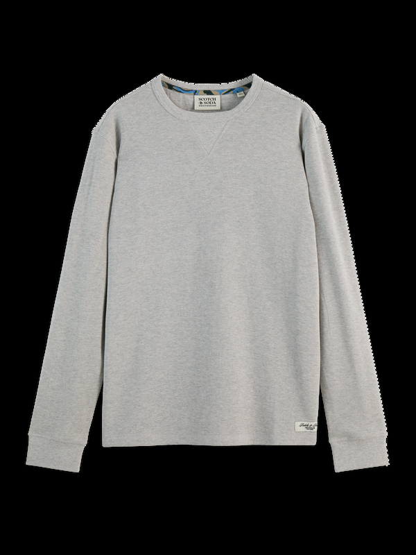 Scotch & Soda Waffle Regular Fit Long Sleeve T-shirt