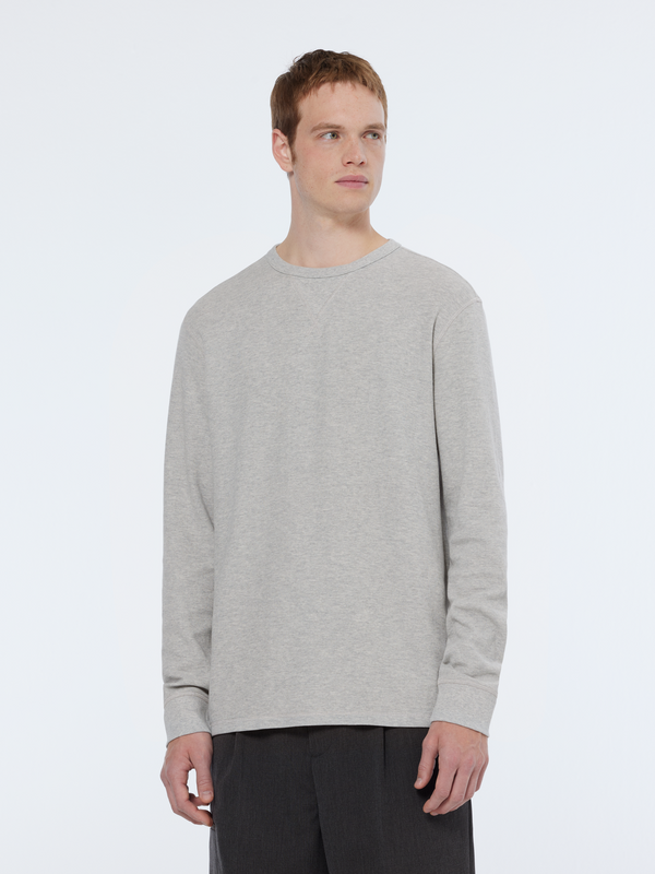 scotch & soda Waffle regular fit long sleeve t-shirt